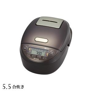 炊飯器 圧力 IH 5.5合 JPK-G100T タイガー魔法瓶 炊飯器 炊きたて 圧力 IH 炊飯ジャー 調理 早炊き 時短  麦めし もち麦 冷凍ご飯 ケーキ ブラウン