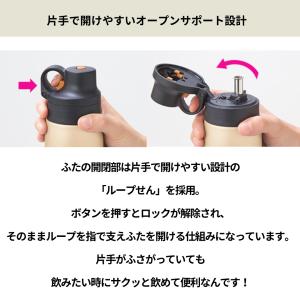 水筒 500ml ストロー タイガー ステンレ...の詳細画像3