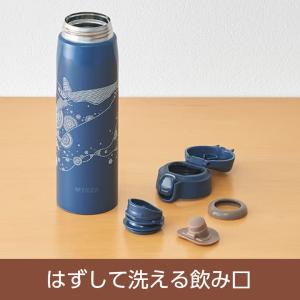 水筒 600ml おしゃれ 真空断熱 軽量 保...の詳細画像4