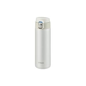 タイガー 水筒 ステンレスボトル 480ml MMJ-A482WJ ホワイト ワンプッシュ マグ コンパクト 軽量 清潔 保温 保冷 直飲み