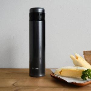 水筒  MSE-A050KM メタリックブラック ステンレスボトル サハラ スリム 0.5L