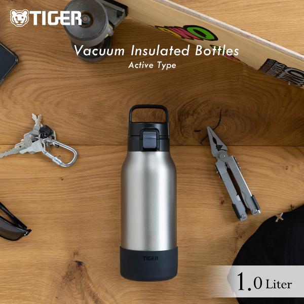 水筒 ステンレスボトル タイガー 大容量  1.0L MTA-B100XM ステンレス ワンプッシュ