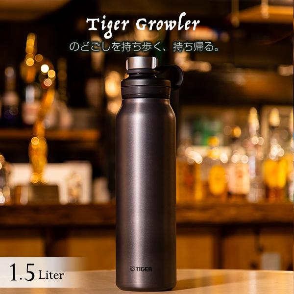 水筒 炭酸対応 炭酸ボトルステンレスボトル 真空断熱 1.5L MTA-T150KS スチール