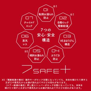 電気ポット 小型 2リットル タイガー 蒸気レ...の詳細画像1