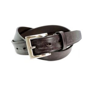 牛革　ベルト　ブライドルレザー　ユニセックス　日本製　ダークブラウン　