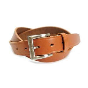 牛革　ベルト　ブライドルレザー　ユニセックス　日本製　キャメル　