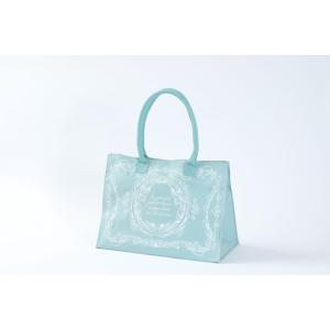 [hacobag] ハコバッグ トートバッグ Mサイズ (マヨリカ BLUE)　Majorca　マヨ...