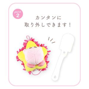 【値下】星のカービィ マスコット付ハンディモップの詳細画像2