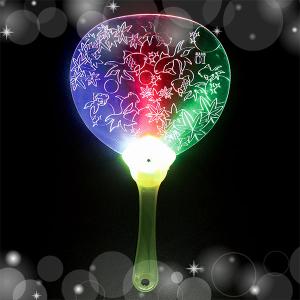光るうちわ 金魚【不良対応不可】の詳細画像1