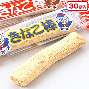 業務用菓子問屋GGやおきん 30本 きなこ棒 ×1袋【ma30】【メール便