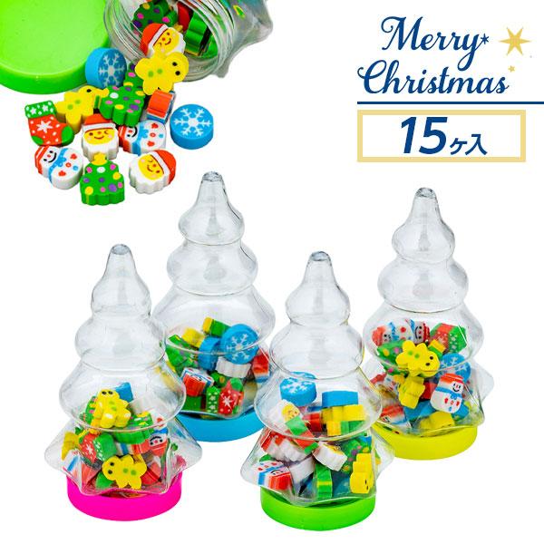 クリスマスツリーミニ消しゴム【不良対応不可】