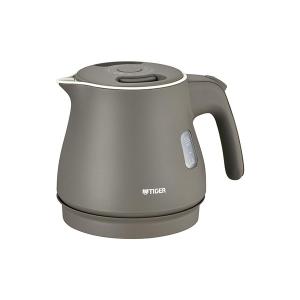 電気ケトル 0.6リットル  0.6L おしゃれ　かわいい デザイン わく子 PCM-A060HA アッシュグレー タイガー魔法瓶 安心 安全 軽量