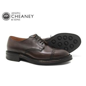 JOSEPH CHEANEY  ジョセフ チーニー アストウェル ASTWELL MOCHA ビジネス ブラウン *メンズ パンチドキャップトゥ シューズ モカ〔FL〕｜FLISCO byタイガース・ブラザース