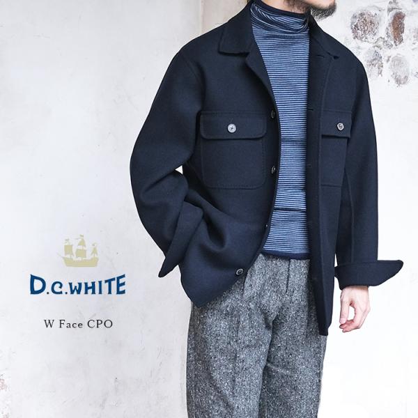D.C.WHITE ディーシーホワイト W Face CPO ダブルフェイスCPO メルトンウール ...