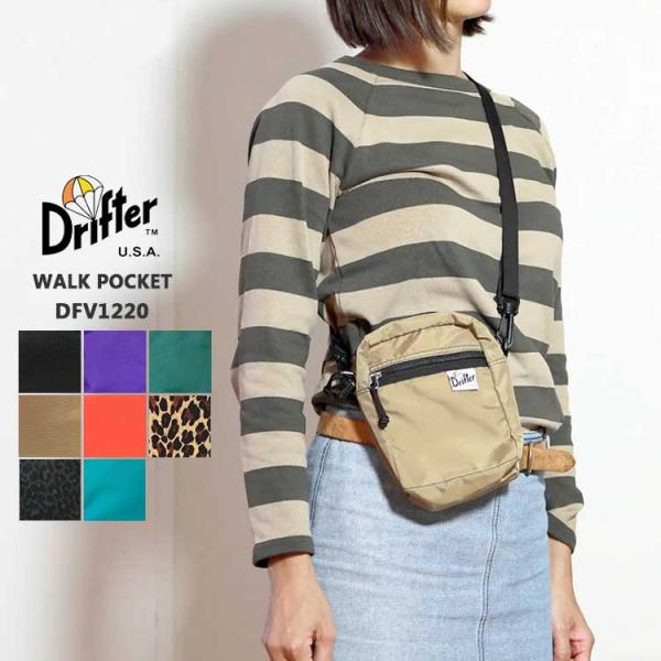 ドリフター Drifter ショルダーバッグ レディース メンズ DFV1220 ウォークポケット ...