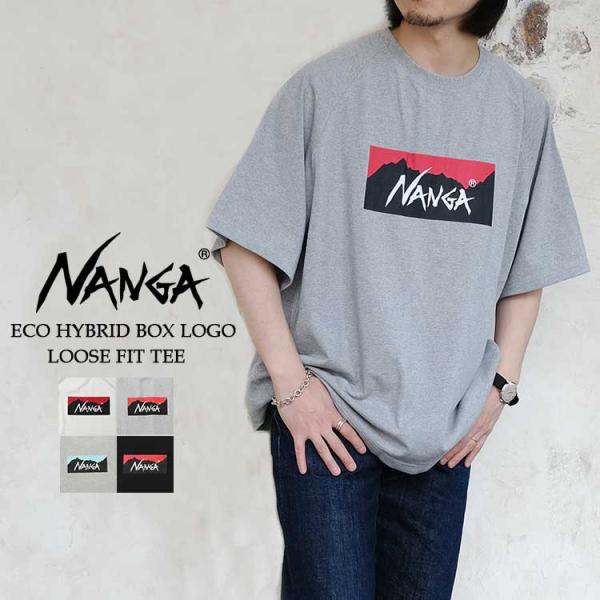 ナンガ Tシャツ ロゴ NW2311-1G209