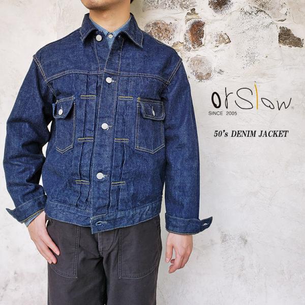 orSlow 01-6002 50&apos;s DENIM JACKET メンズ セカンド デニム ジャケッ...