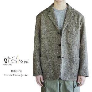 orSlow　ヘリンボーンツイード　カバーオール　2サイズ orSlow（オアスロウ） カバーオール HARRIS TWEED RELAX FIT COVERALL