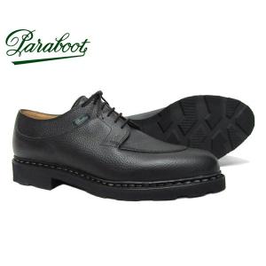 パラブーツ メンズ アヴィニョン ビジネスシューズ *ブラック Paraboot AVIGNON 141732 GR NOIR  グレインレザー〔FL〕｜tigers-brothers