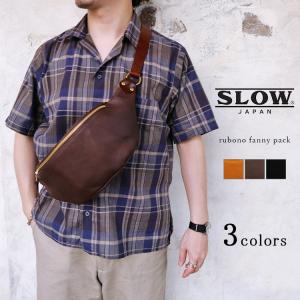 SLOW（スロウ） バッグ ボディバッグ ウエストバッグ 日本製 本革