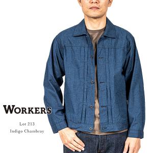 WORKERS◇Fatigue Jacket OD Poplin/ミリタリージャケット/L/コットン