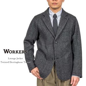ご予約 / WORKERS ワーカーズ Lounge Jacket, 10 oz Navy Chino Cloth