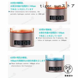 水素吸入器 水素生成器 1000-1400pp...の詳細画像4