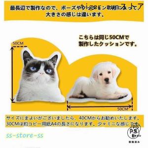 写真入れ オーダーメイドペット写真クッション ...の詳細画像3