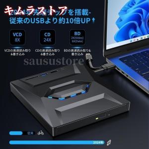 外付けブルーレイドライブ(USB 3.2 Ge...の詳細画像2