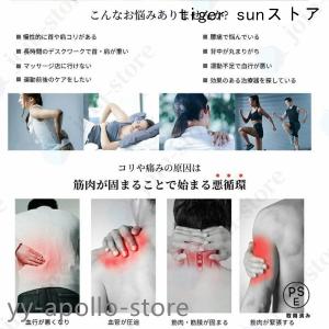 マッサージ器 低周波治療器 ems パッド付き...の詳細画像2