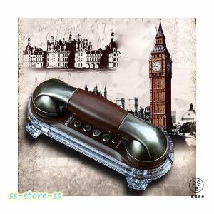 電話機 レトロ 子機 固定電話 壁かけ おしゃれ インテリア プレゼント 装飾 旧式