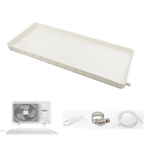 プラスチック製ドレンパン、エアコンドリップトレイ、こぼれトレイ、底面給水トレー ポータブルエアコン室外機用水トレイ