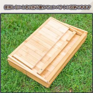 棚 ラック テーブル 小物置き 折りたたみ 4...の詳細画像5