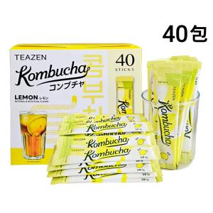TEAZEN コンブチャ レモン 40包 まとめ買い