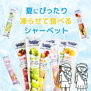 しんこう 国産果汁 スティックシャーべット 2...の詳細画像4