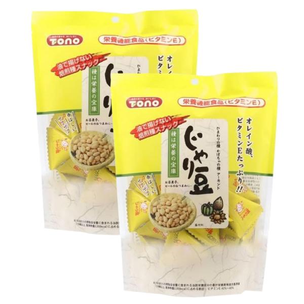 トーノー じゃり豆 スタンドパック 80g × 2個 まとめ買い