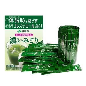 伊藤園 濃いみどり まるごと健康 粉末茶 100本 セット