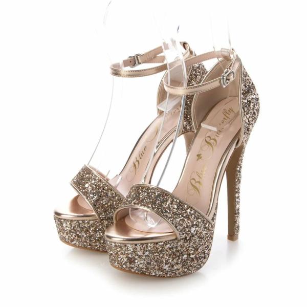 【取り寄せ商品】 BlueButterfly ブルーバタフライ キャバ パンプス  ピンクベージュ ...