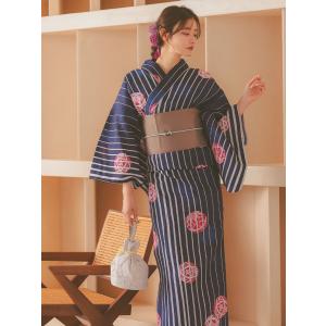 高級綿麻 浴衣 レディース 20代 30代 4...の詳細画像4