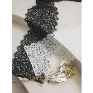 ゆかた 激安 レース 兵児帯 白 黒 帯 刺繍...の詳細画像4