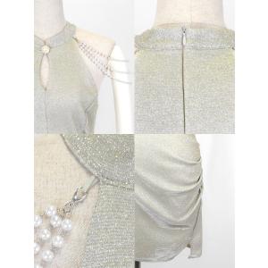 キャバドレス キャバ ドレス ホルターネック ...の詳細画像5