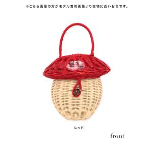 浴衣 レディース かごバッグ きのこ型 ミニ ...の詳細画像1