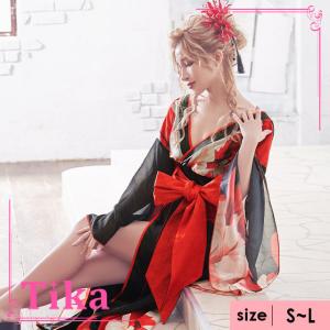 キャバドレス キャバ ドレス 大きいサイズ 着物風