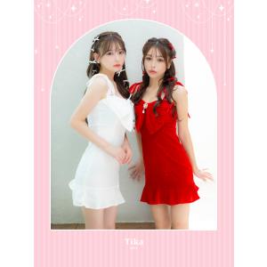 キャバ ドレス ミニドレス キャバワンピ キャ...の詳細画像1