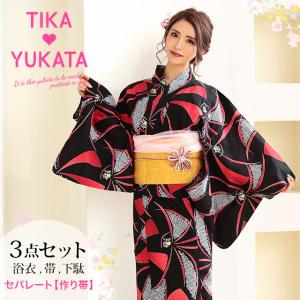 浴衣 レディース 浴衣セット 二部式浴衣セット 3点セット