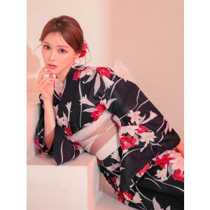 浴衣 レディース 50代 フルーサイズ 40代...の詳細画像2