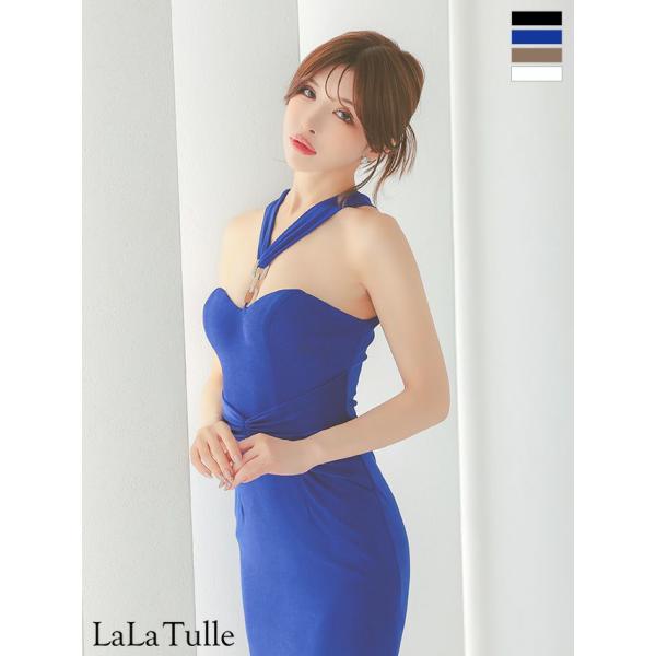 【取り寄せ商品】Veautt ヴュート キャバドレス 高級 バストチャーム ホルターネック ウエスト...