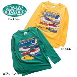 【メール便送料無料】男の子 子供服 新幹線 長...の詳細画像3
