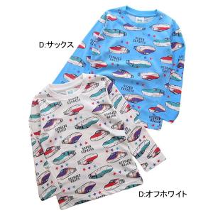【メール便送料無料】男の子 子供服 新幹線 長...の詳細画像4