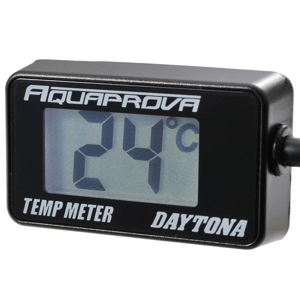 デイトナ(Daytona) AQUAPROVA (アクアプローバ) バイク用 温度計 デジタル 防水...